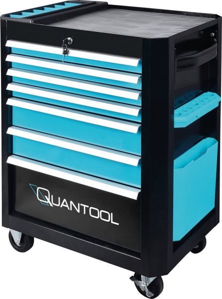 QUANTOOL 217-delige gereedschapswagen