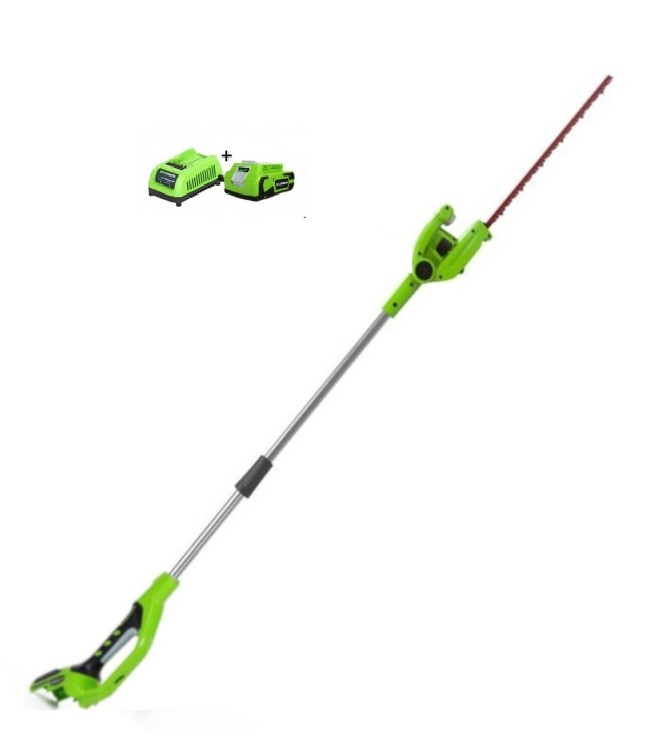 GREENWORKS 24V 2Ah accu heggenschaar longreach