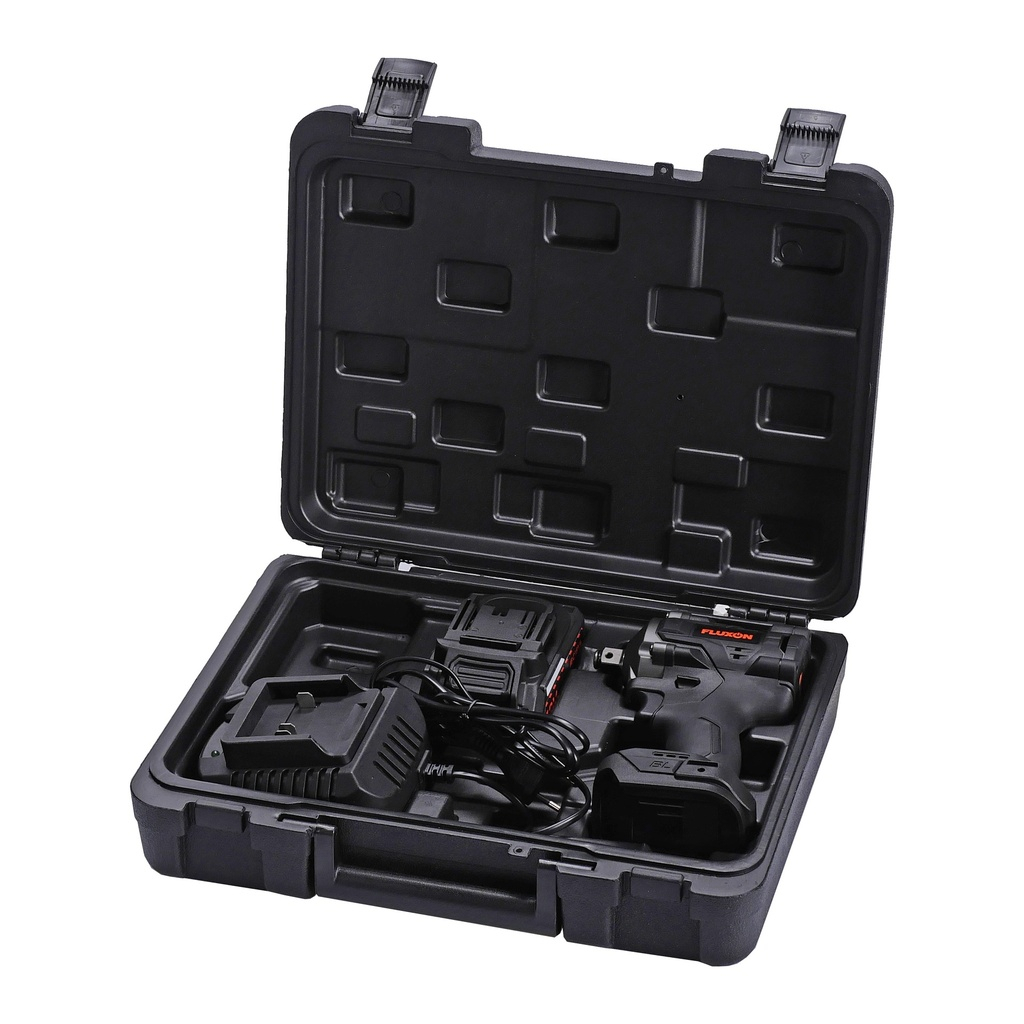 FLUXON 1/2"accu slagmoersleutel 620Nm incl. 1x 4Ah accu en lader - Default image for the product