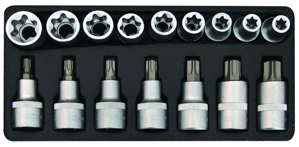 Torxdoppenset 1/2"16 delig - Default image for the product