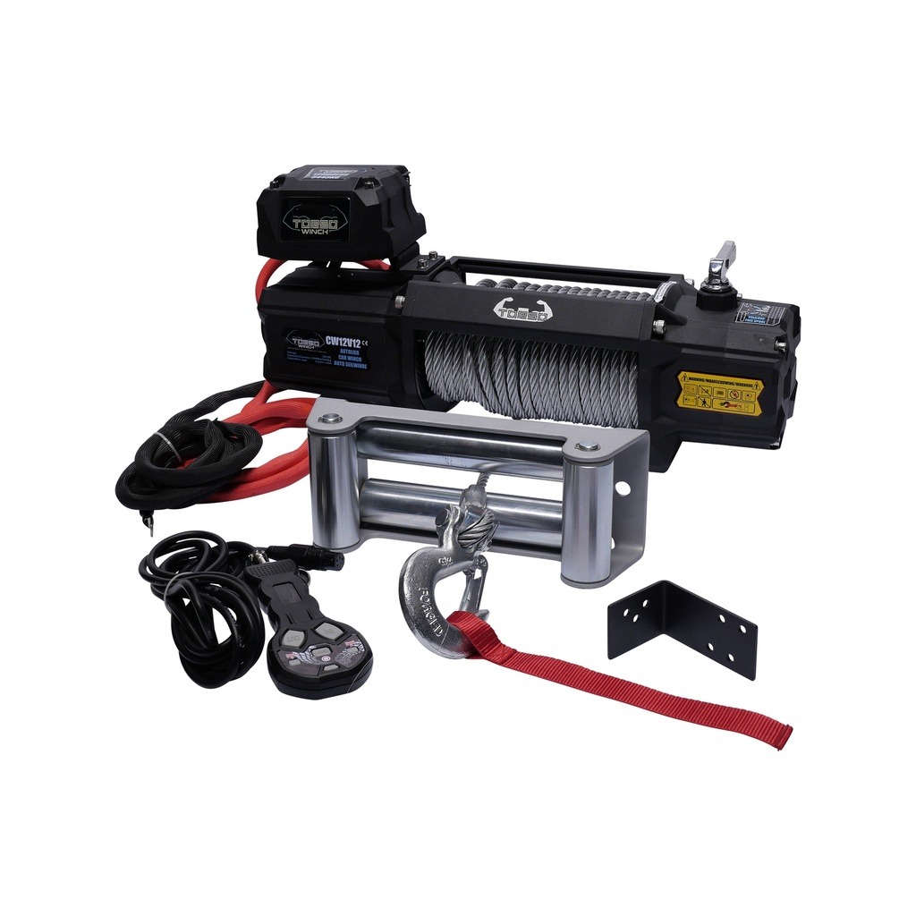 Elektrische lier 12V 5443kg afbeelding