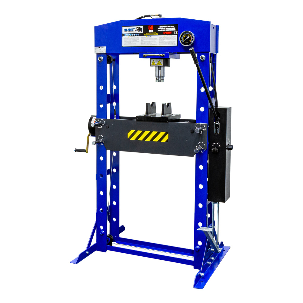 Werkplaatspers met voetpedaal 50 ton - Default image for the product