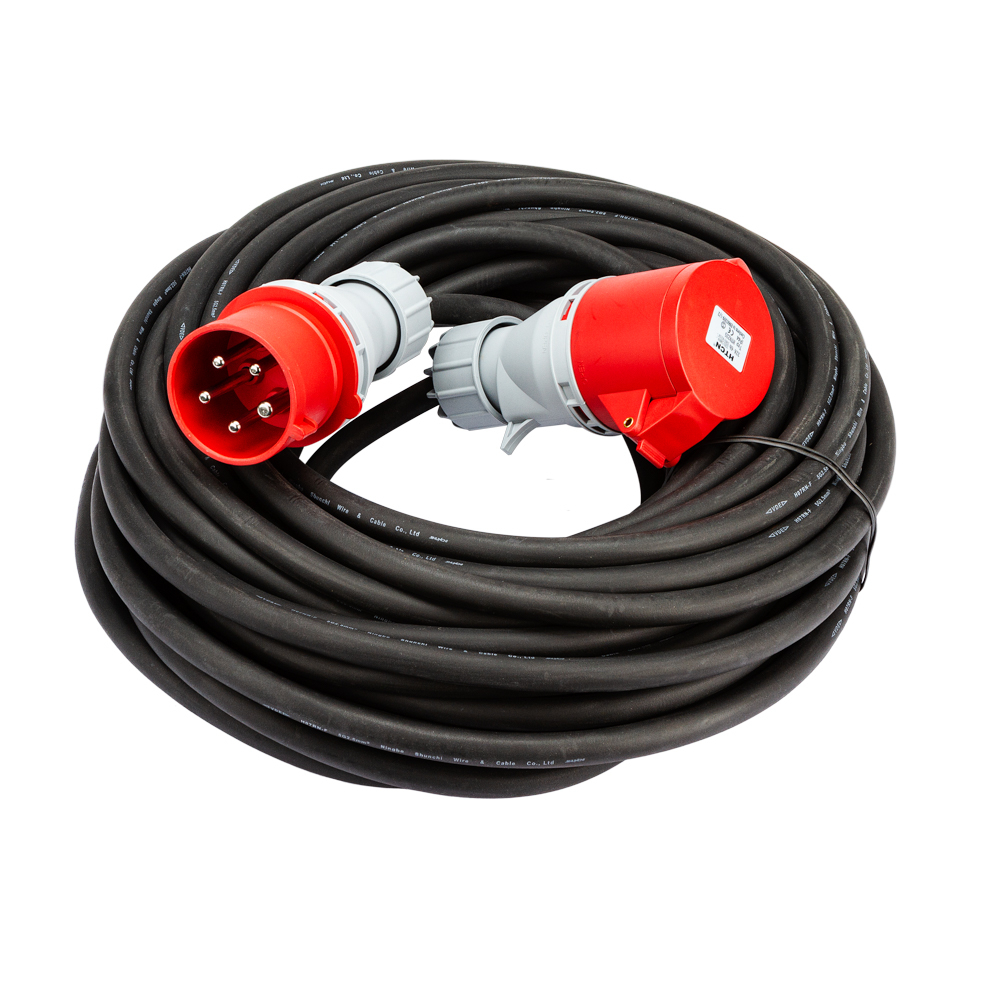 Verlengkabel 400V 25m 5G 2,5mm2 afbeelding