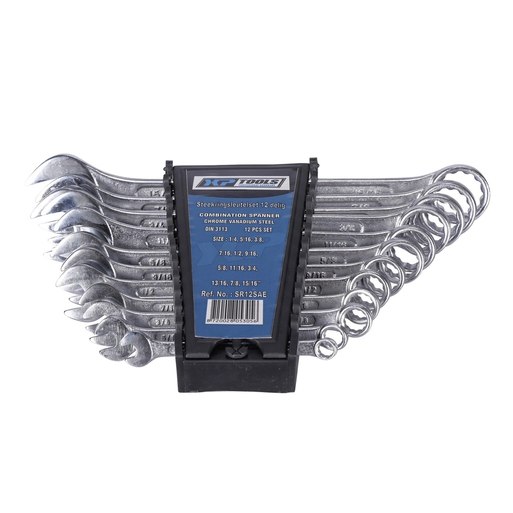 Steekringsleutelset inch maten 12 delig - Default image for the product