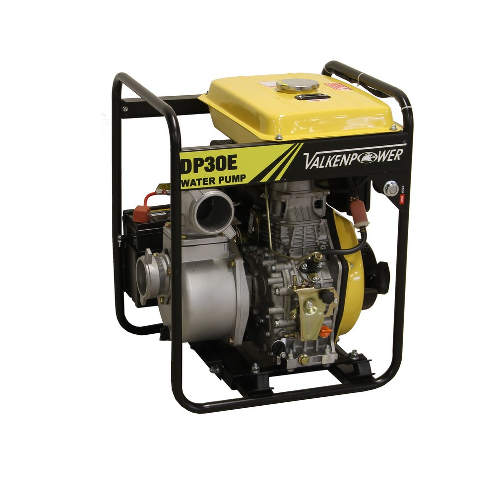 Diesel waterpomp 3''80mm elektrische start afbeelding