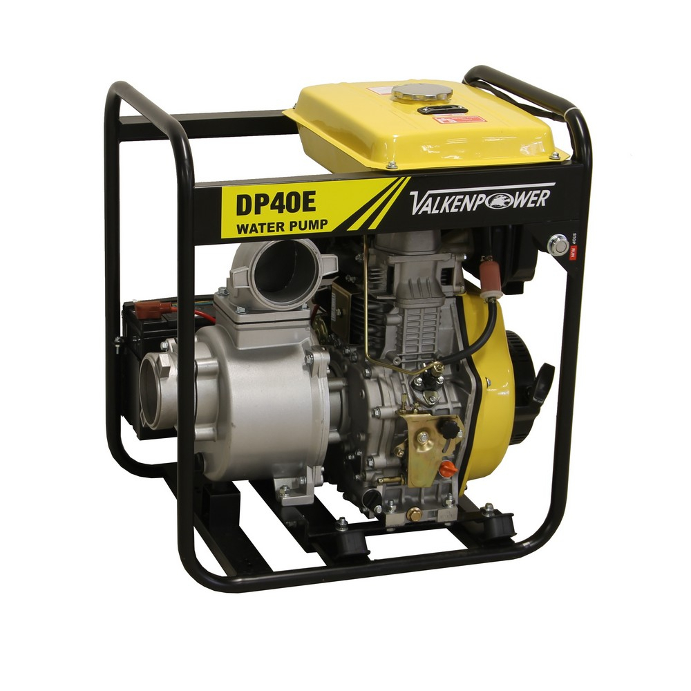 Diesel waterpomp 4''100mm elektrische start afbeelding