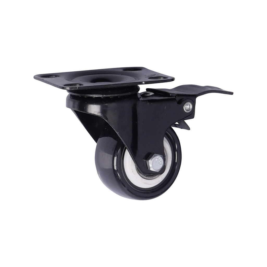 Zwenkwiel met rem 50 x 25mm PU - Default image for the product