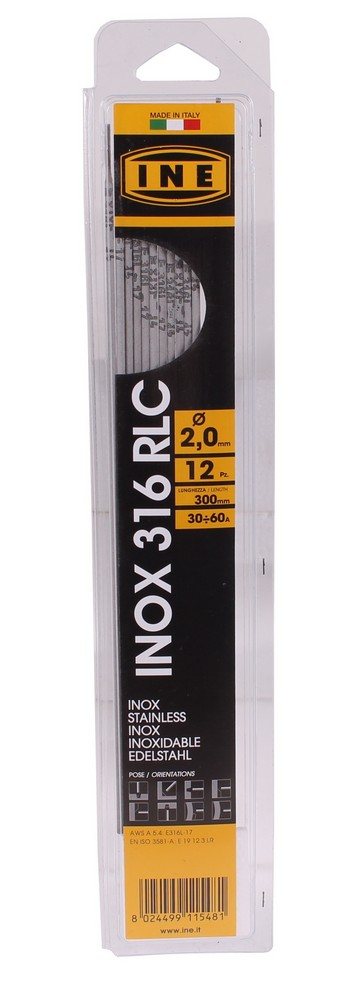 Laselektroden RVS 316RLC 2,0mm 300mm 12st - Default image for the product