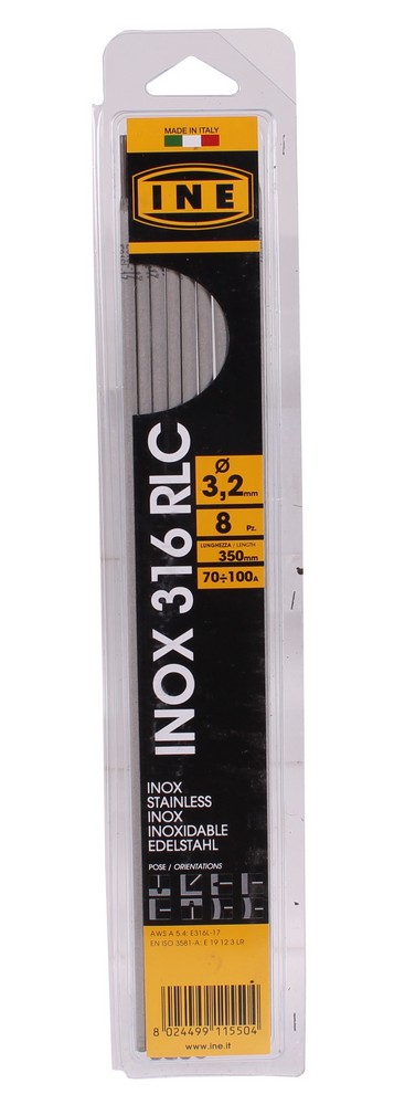 Laselektroden RVS 316RLC 3,2mm 350mm 8st - Default image for the product