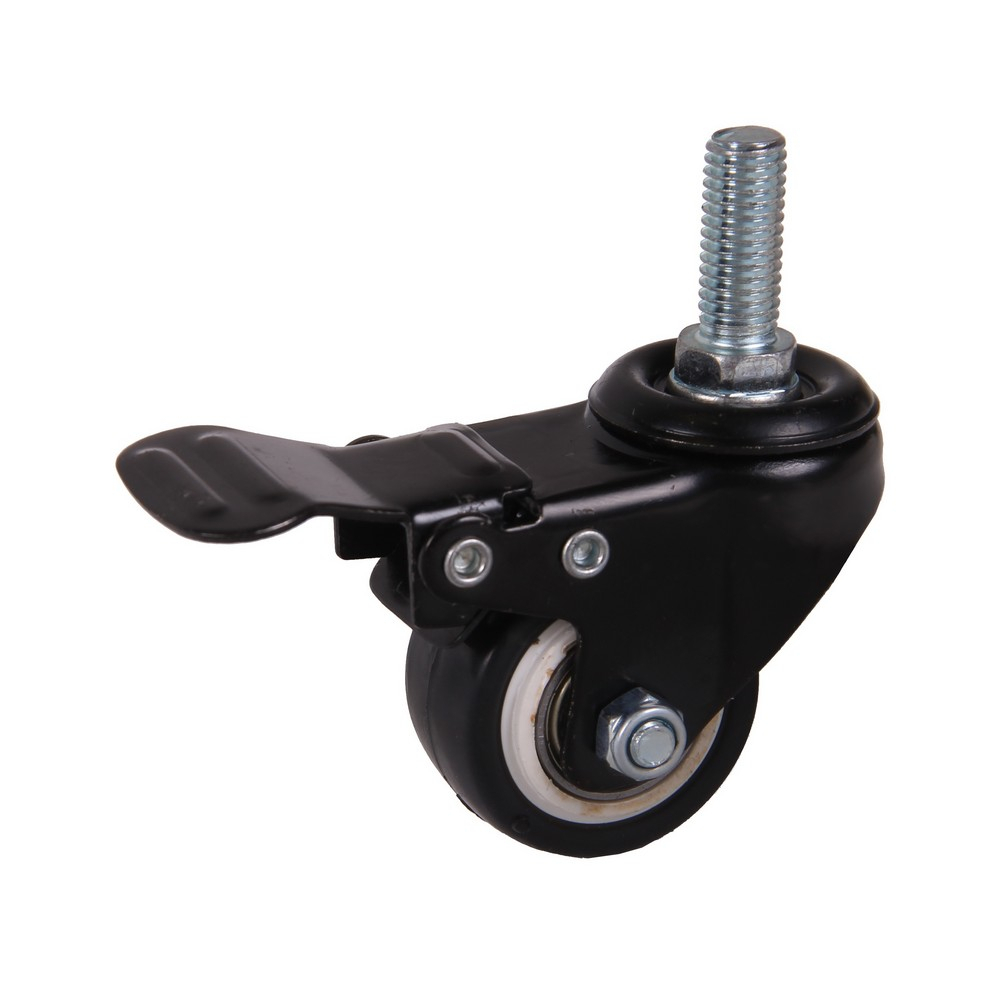 Zwenkwiel met rem 40 x 20mm PU draadstang - Default image for the product