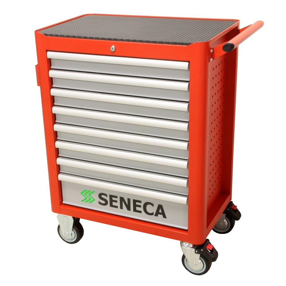 Seneca Gereedschapswagen  8 lades rood