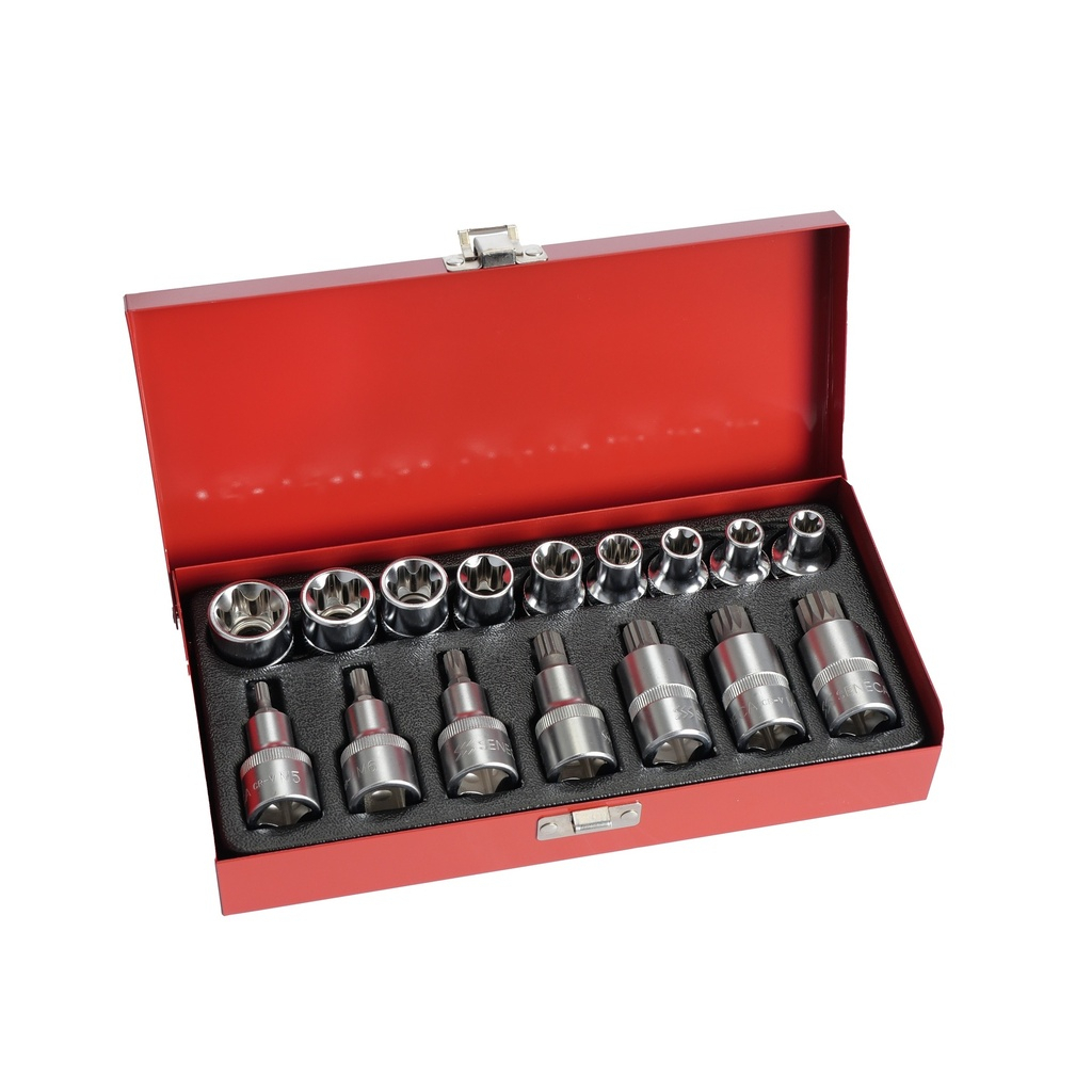 Spline en torx doppenset 1/2"16 delig - Default image for the product