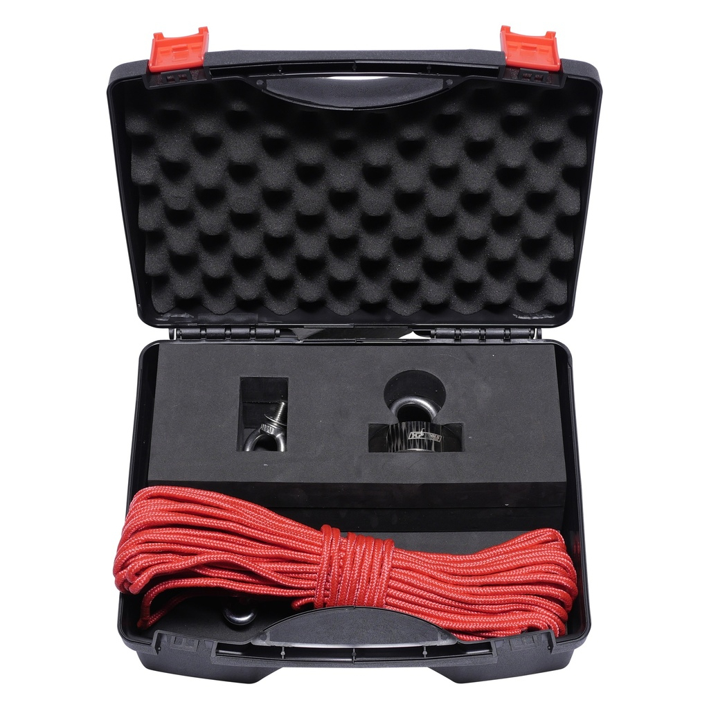 Vismagneet set 170kg inclusief touw, haak en opbergbox - Default image for the product