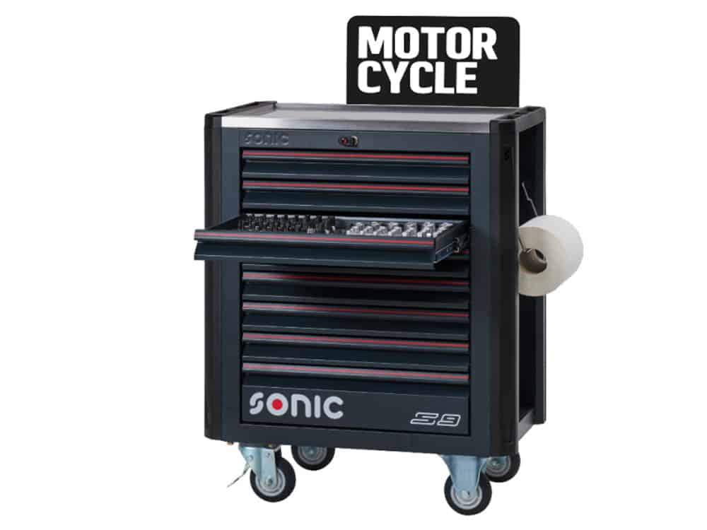 Sonic NEXT S9 349-delige gereedschapswagen
