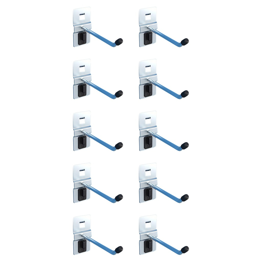 Gereedschapshaak enkel lang 80mm set 10stuks - Default image for the product