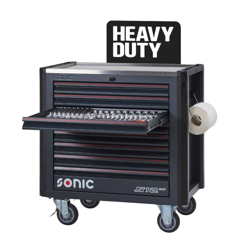Sonic NEXT S12XD 723-delige gereedschapswagen