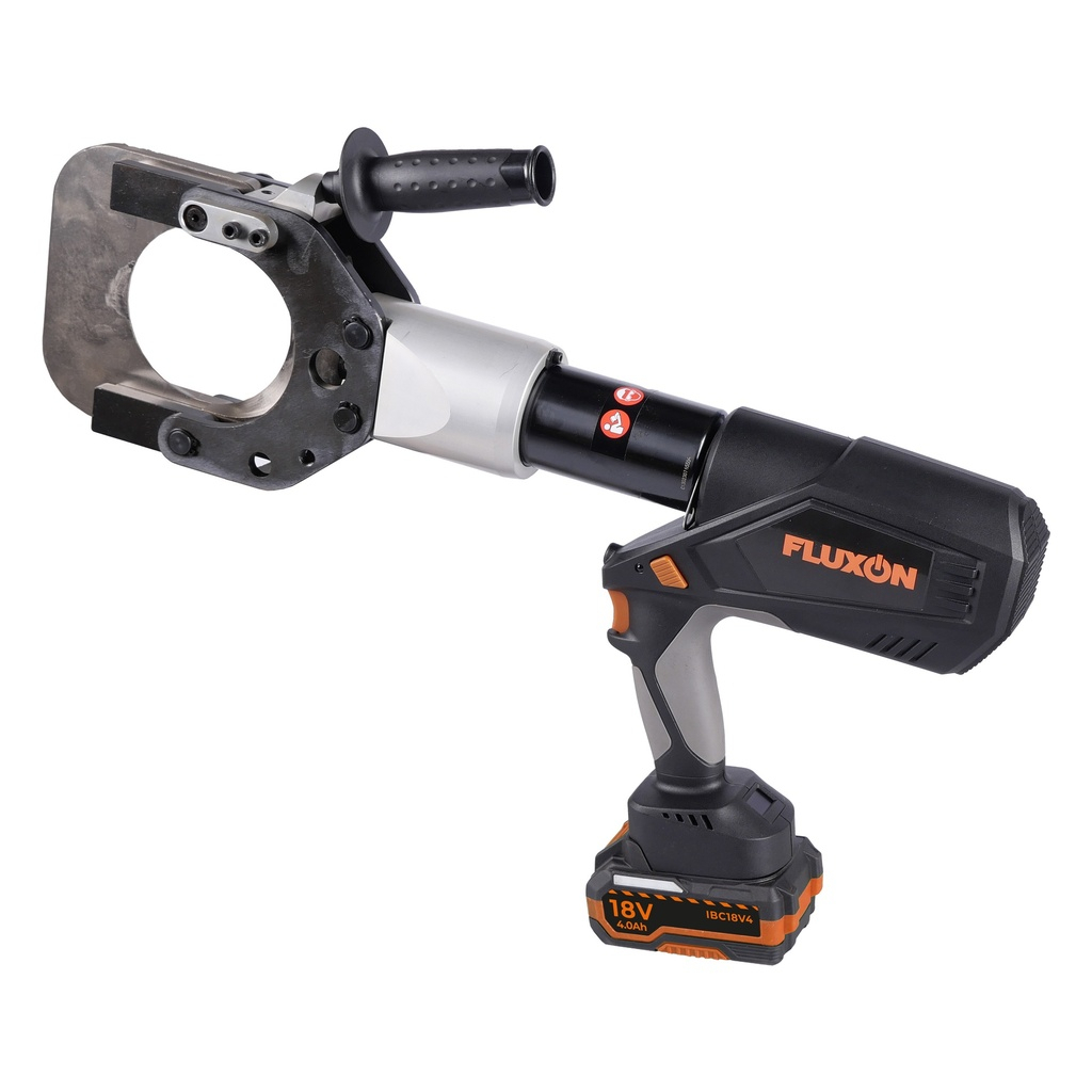 Kabelkniptang gesloten set 2x 4.0Ah accu + oplader 105mm 120kN - Default image for the product