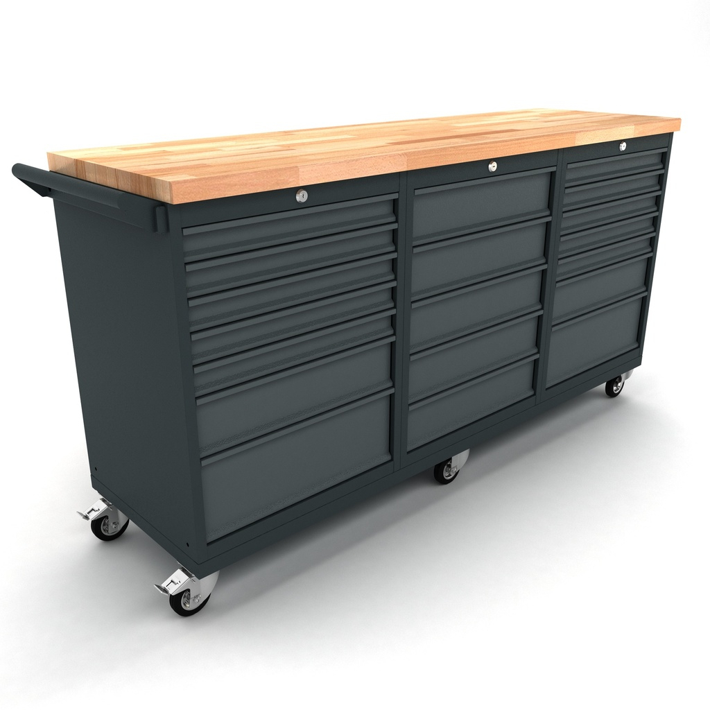 BULLRAM werkbank mobiel 2 x 7 en 1 x 5 ladekast - Default image for the product