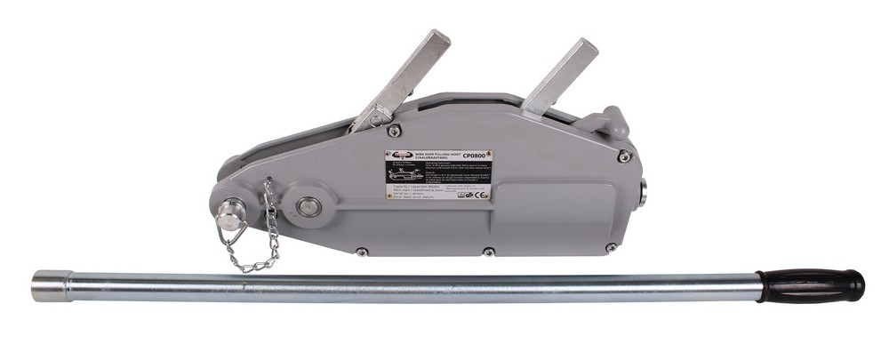 Staaldraadtakel 800kg incl 20 mtr staalkabel haak - Default image for the product