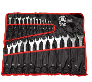 Steekringsleutels 25-delige set