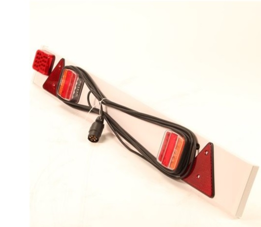 Verlichtingsbalk + mistlamp LED 9 meter kabel