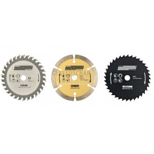 Bruder Mannesmann 3-delige set zaagbladen voor de 12891