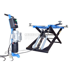 Autopoetsbrug 2800 Kg (verrijdbaar)