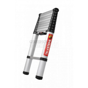 telesteps 20126-501 telescoopladder ECO Line 2,6 m - aluminium - max. werkhoogte 3,40 m.