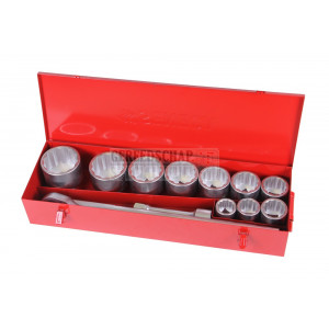 Doppendoos 1'' 12 kant 15 delig