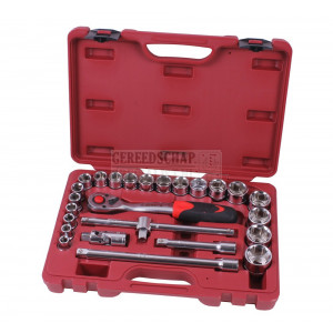 Doppendoos 1/2" 25 delig