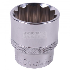 Dop 12 kant 1/2" 19mm