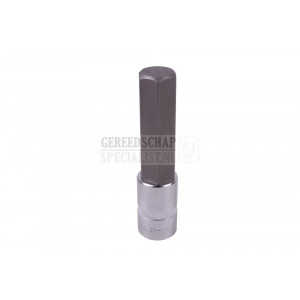 Inbusdop 1/2" 100mm 4mm