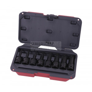Impact doppenset torx 1/2"