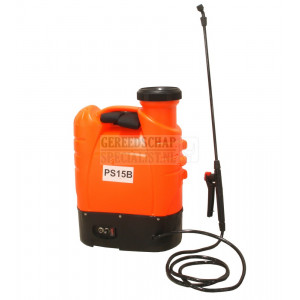 Rugspuit op accu 15 liter