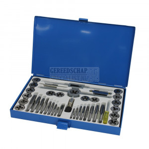 Tappenset 40 delig metrisch