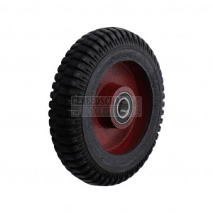 Los wiel 255 x 60mm massief rubber