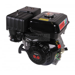 Benzinemotor hand start 9pk asmaat 25mm