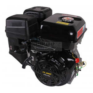 Benzinemotor hand start 13pk asmaat 25mm