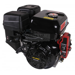 Benzinemotor E-start 13pk asmaat 25mm