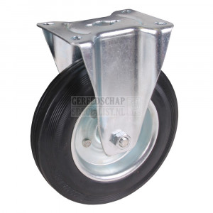 Bokwiel 200 x 30mm rubber