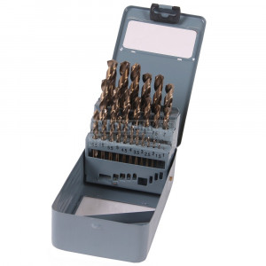 HSS metaalborenset kobalt split point 25 delig
