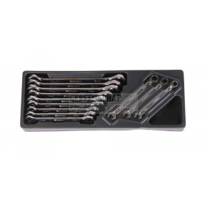 Ringratel steeksleutelset 12 delig