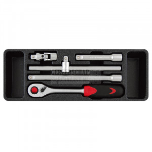 Accessoires set 1/2" 5 delig