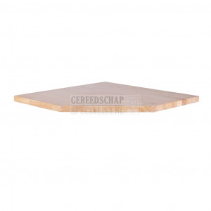 Werkblad Massief hout voor hoekkast 864 x 36 x 864 x 1223mm