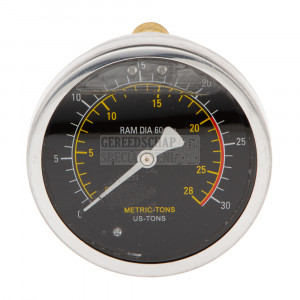 Manometer voor werkplaatspersen SP20HHL - SP20HAL - SP20HHV