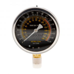 Manometer voor werkplaatspers SP100HEL