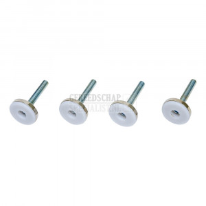 Stelpoten set voor werkplaatsmodules 4 stuks