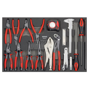 SONIC tangenset SFS-M 18-delig (604207)