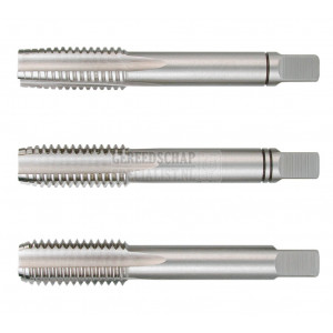 Handtappenset M18 HSS-G geslepen DIN 352 3 delig