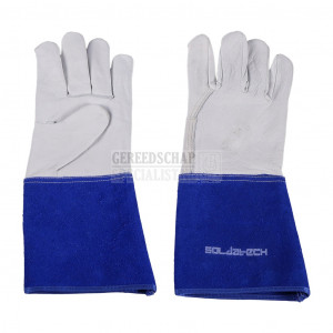 Lashandschoenen TIG geitenleder maat XL (11)